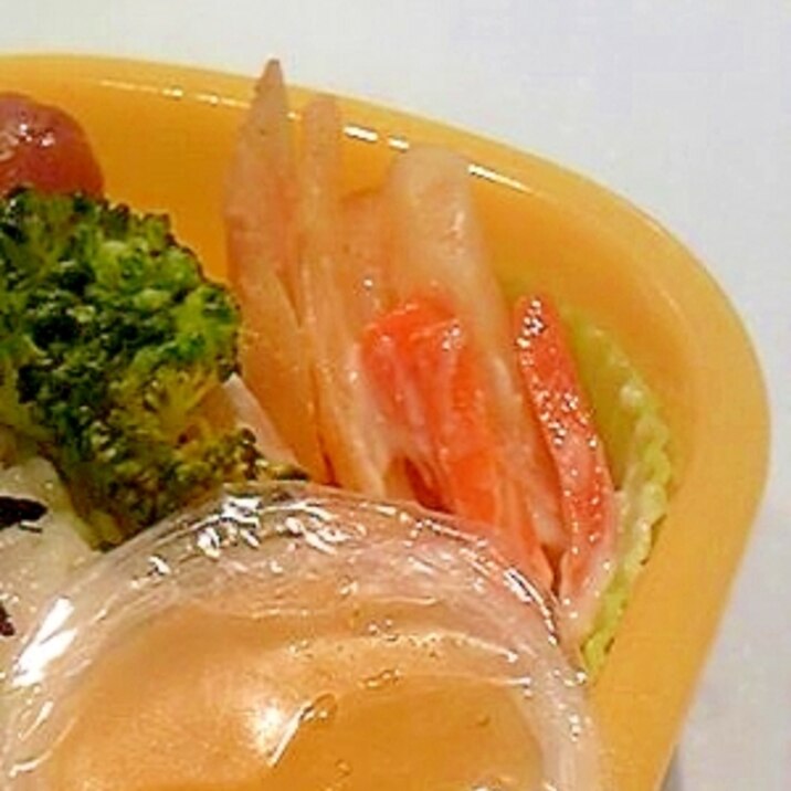 お弁当に♪じゃがいも人参のマヨ醤油ソース和え★